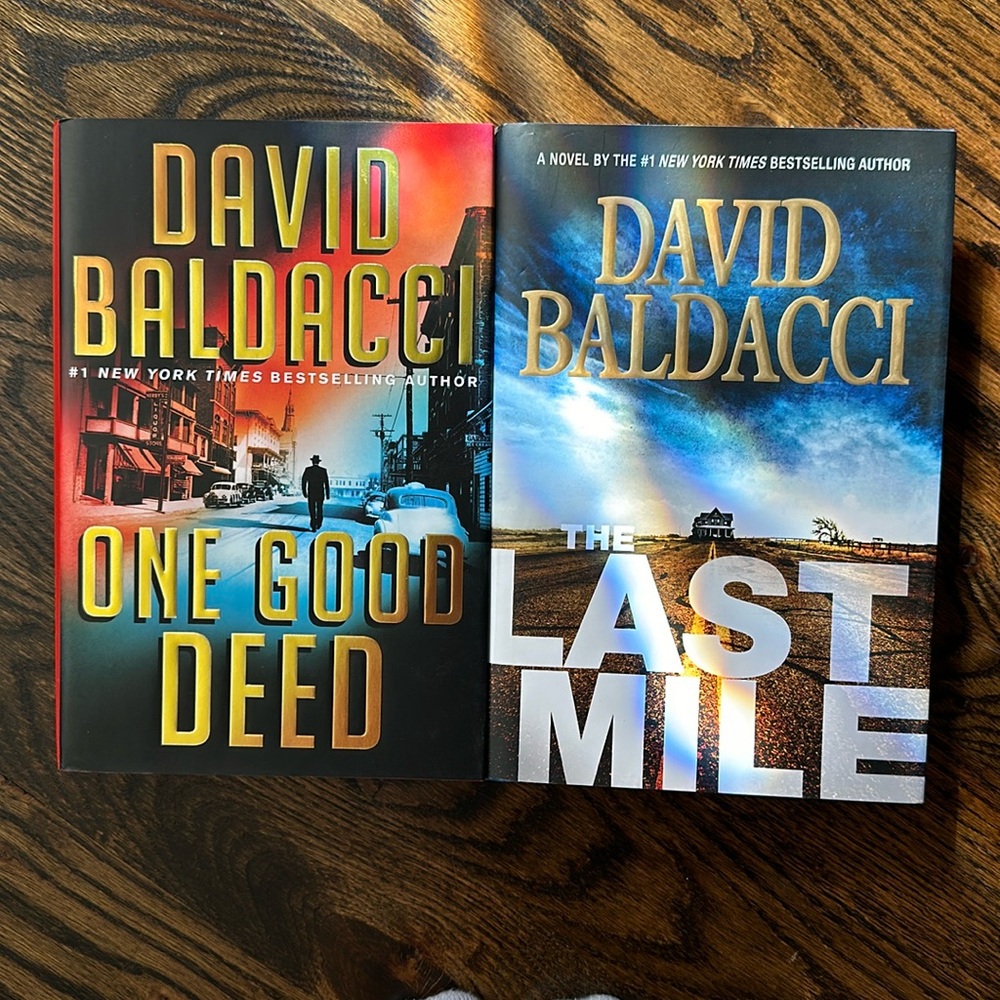 David Baldacci Book Bundle